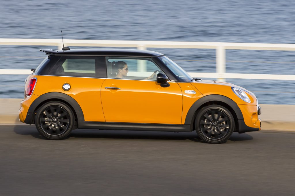The Mini Cooper S. The Mini Cooper S.